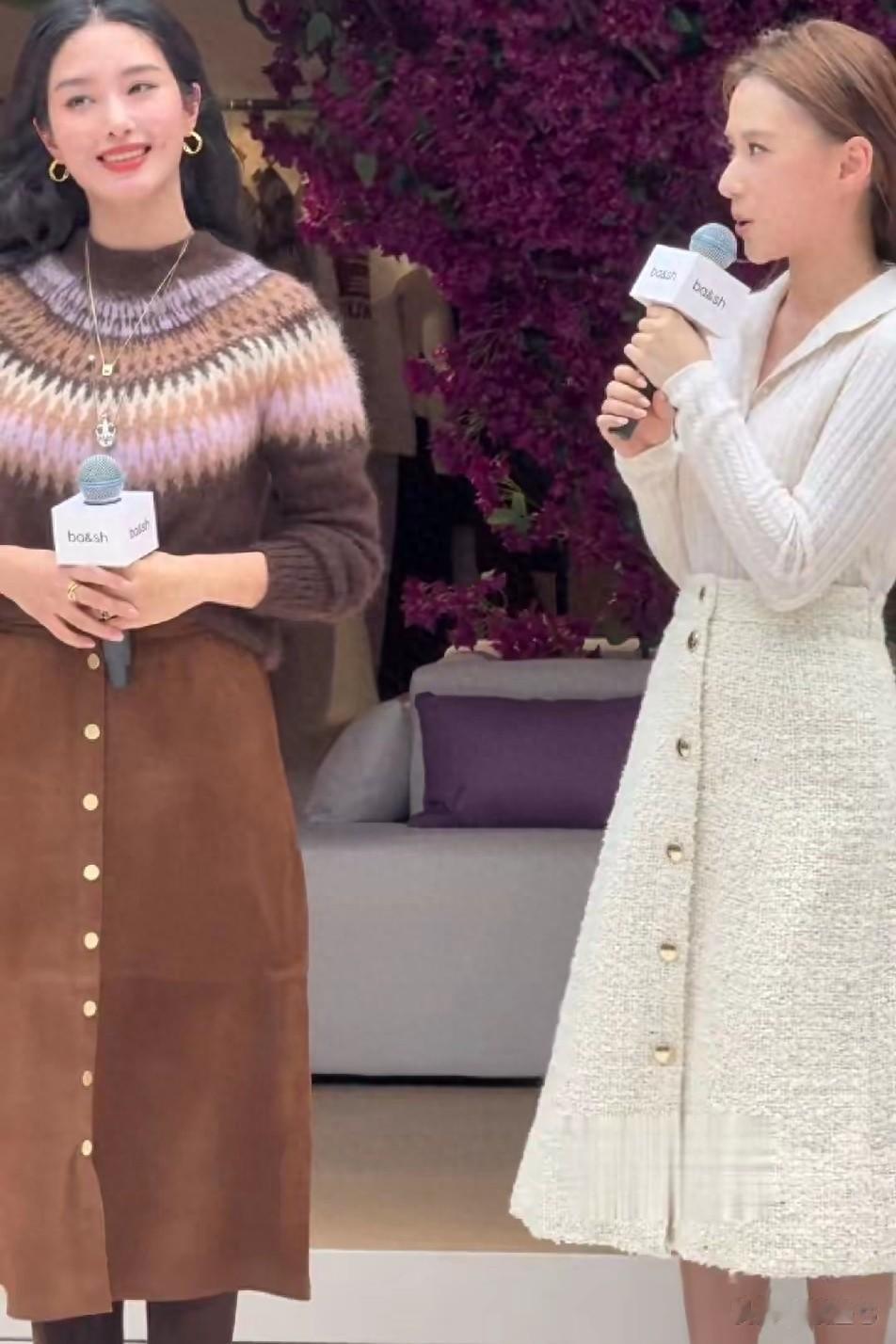 何超莲看了都羡慕的眼神,杨采钰靠发量和身高成功赢回一局