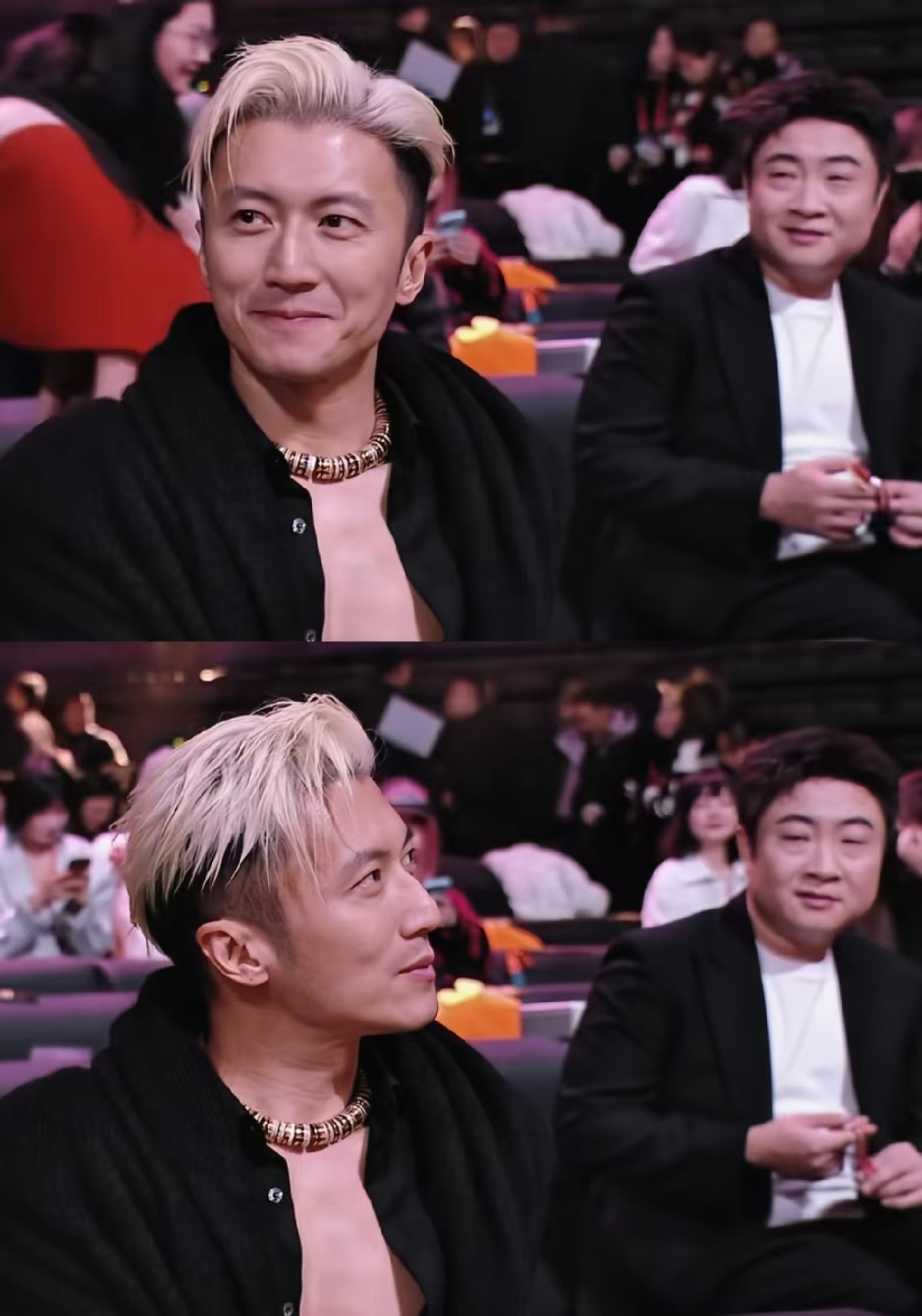 57岁王菲断崖式衰老！十个月前刚和谢霆锋秀恩爱，两人外形差距大