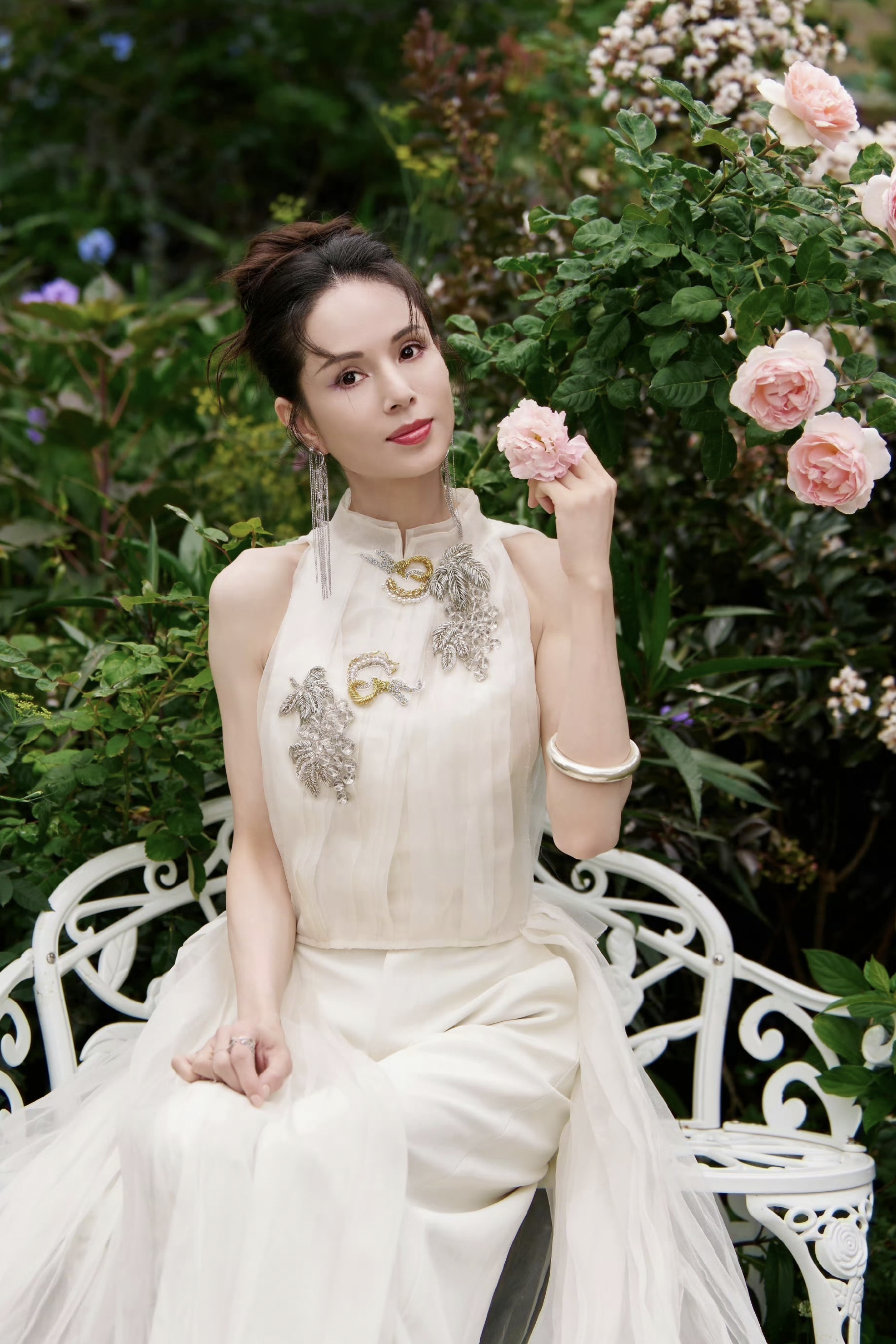 世界上最美姑姑李若彤，真的太美