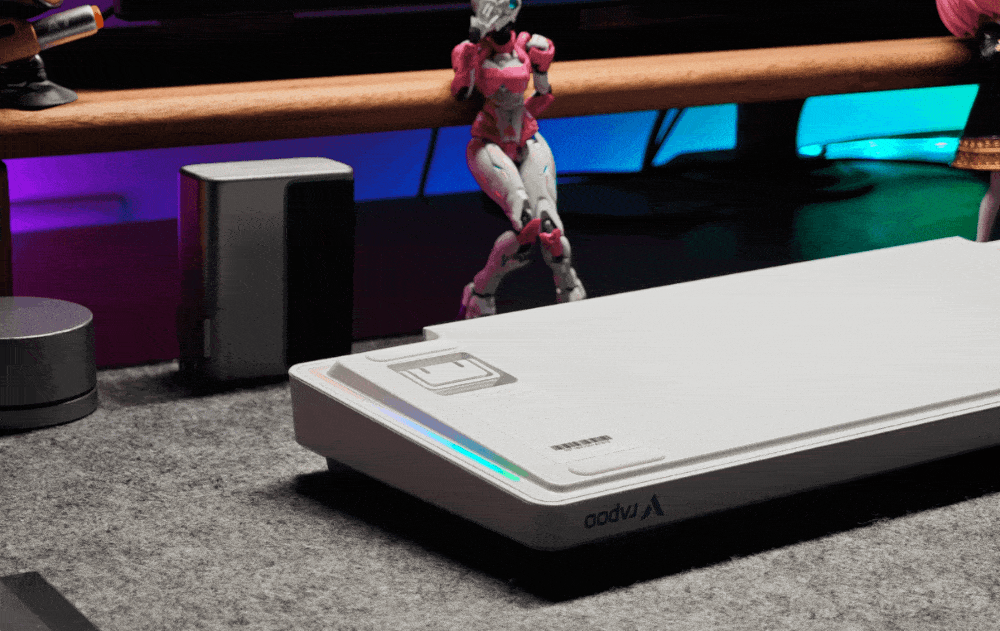 超能最强续航无线键鼠搭档：雷柏VT9 MAX +V700DIY-98长续航版真香