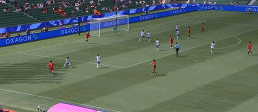 中国女足0-0中国台北进加时赛!第97分钟中柱 王霜染黄+下场停赛