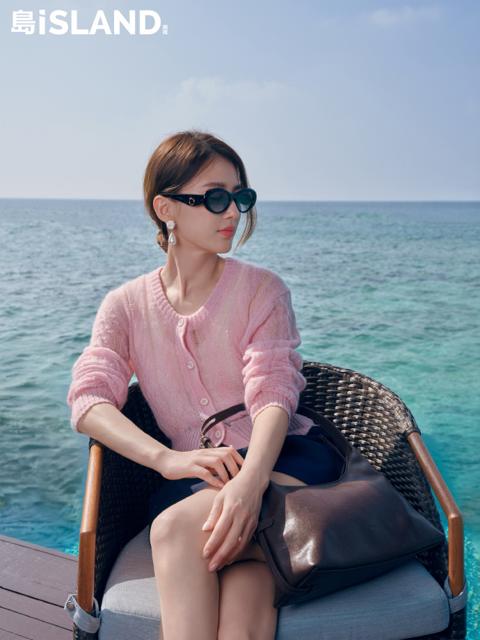 黄圣依海岛写真 ??