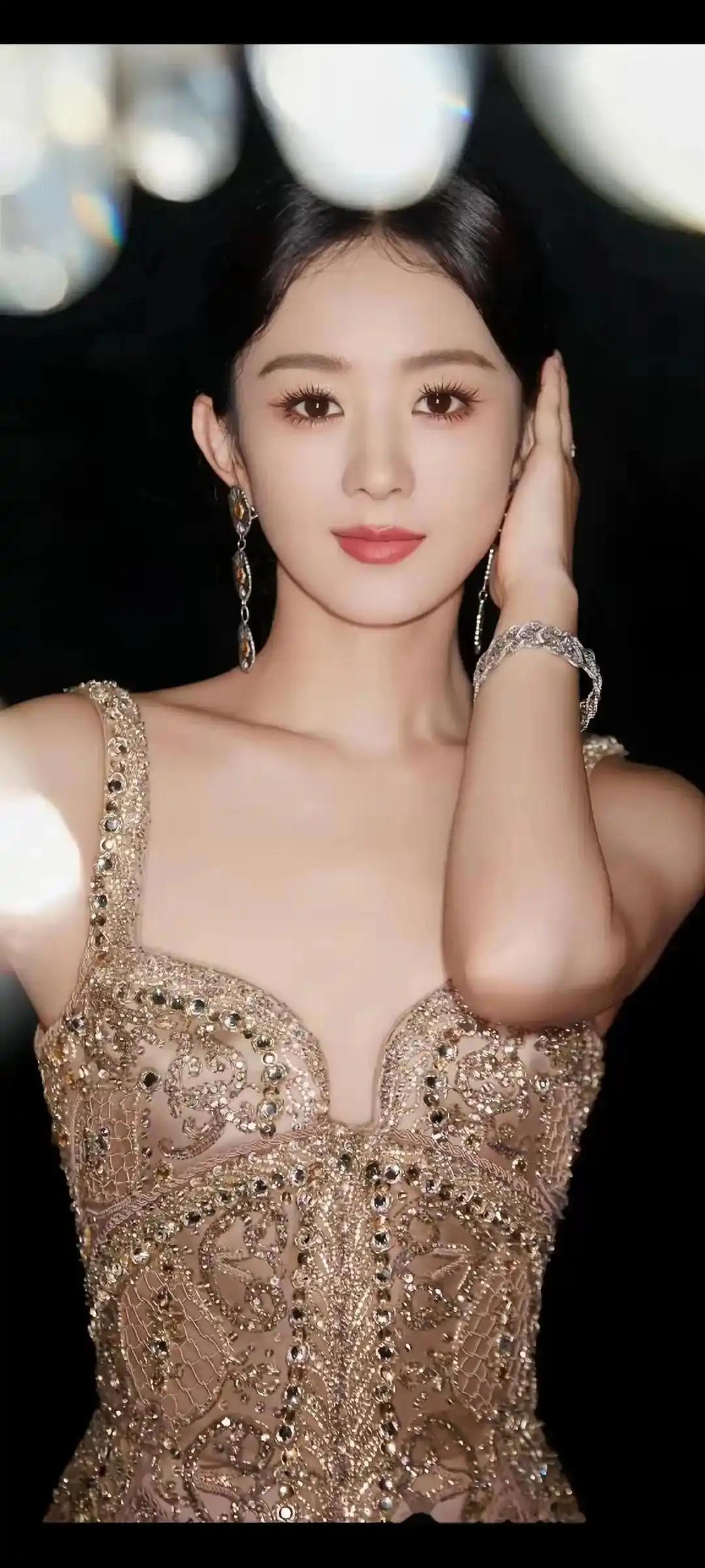 赵丽颖。看美女,心情好