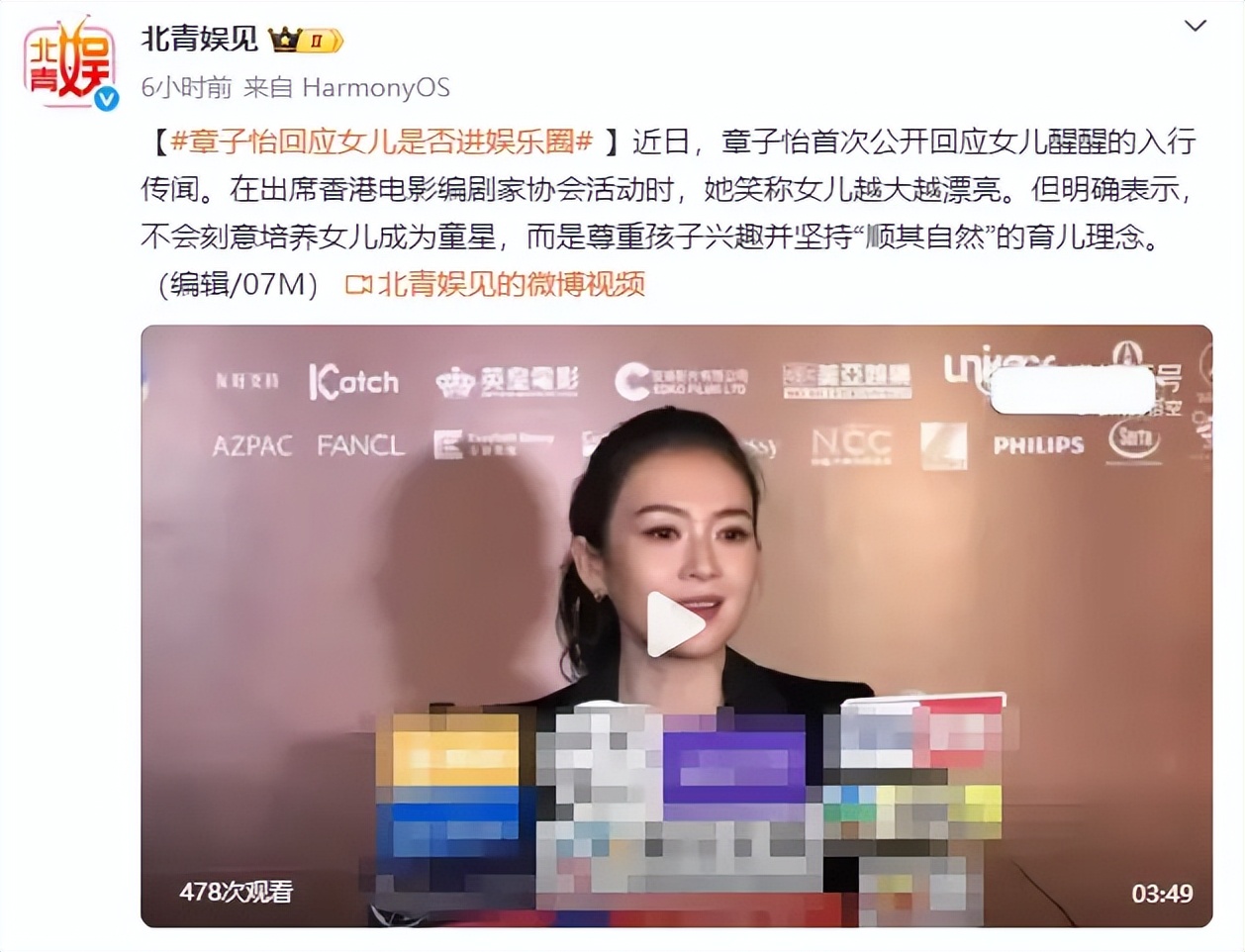 央媒亲自官宣章子怡新身份，释放三个强烈信号，汪峰的话真没说错