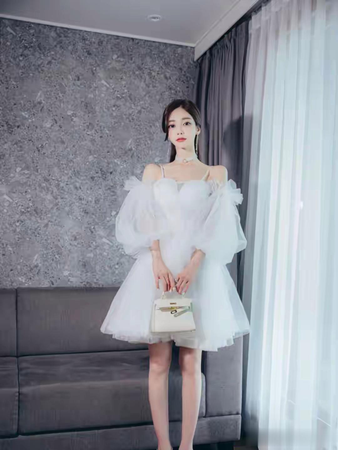 孙允珠纱裙造型太美了