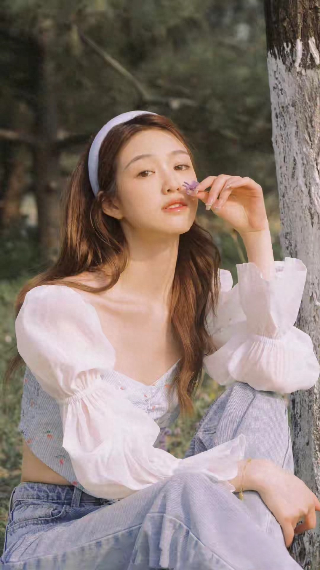 中国戏曲学院校花张琳苑，体态修长，外形甜美，仙气飘飘