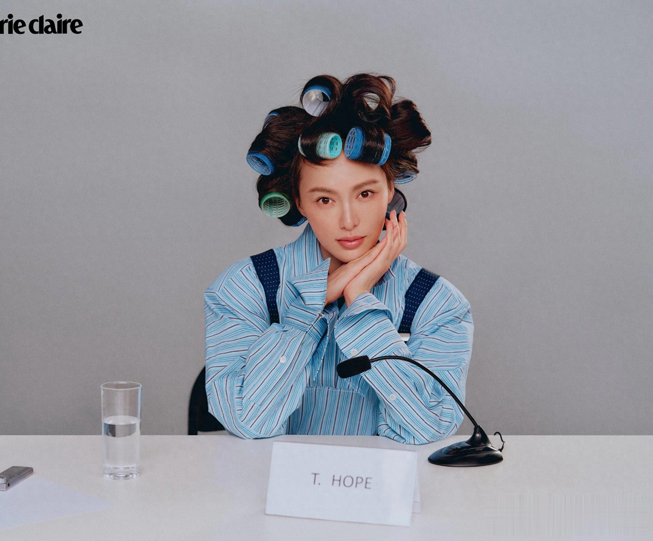 唐嫣登封嘉人杂志三月号开季封面，每一帧都是女王气场，太美了