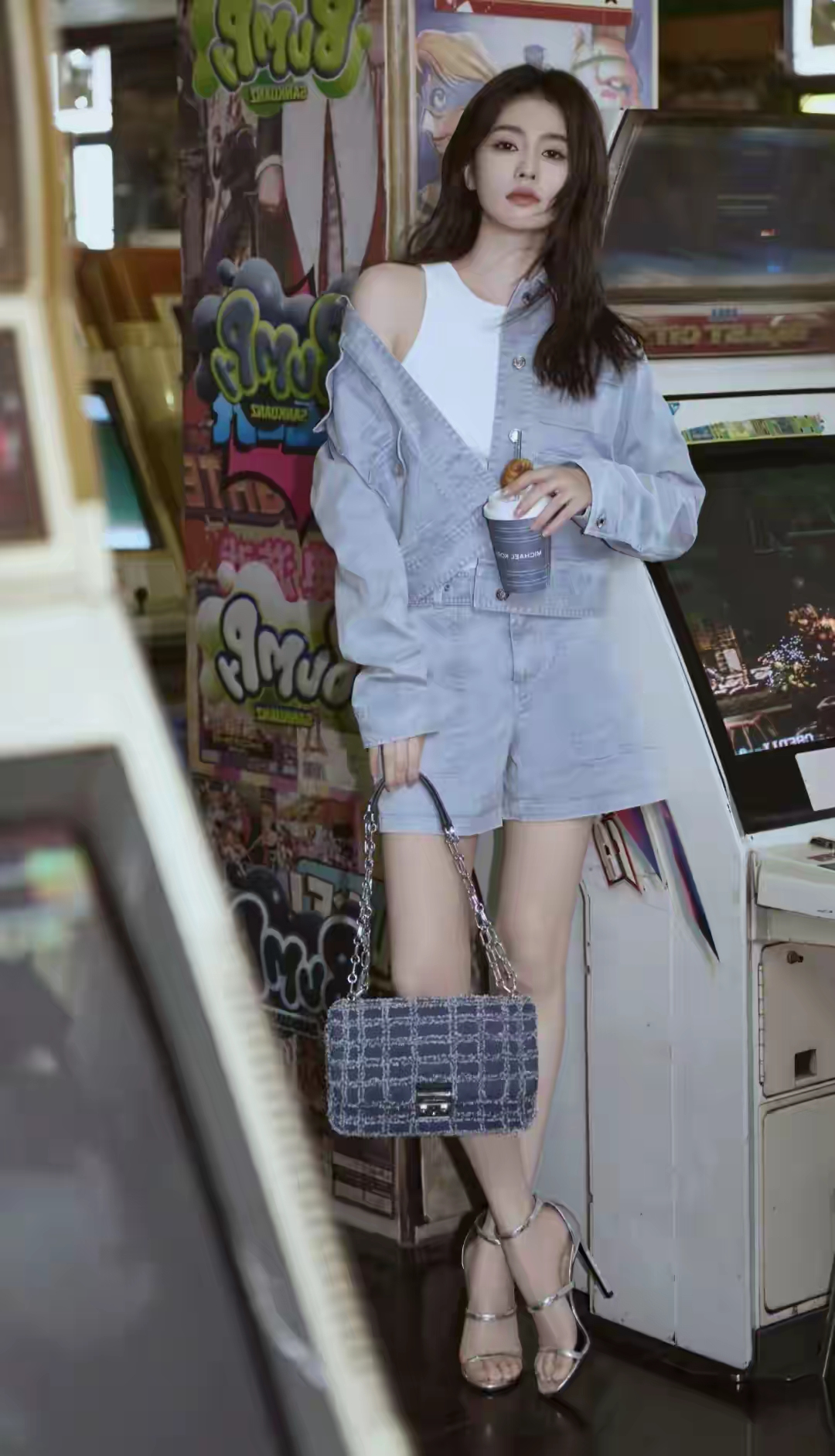 白鹿 美腿玉足 美感十足犹如仙女下凡