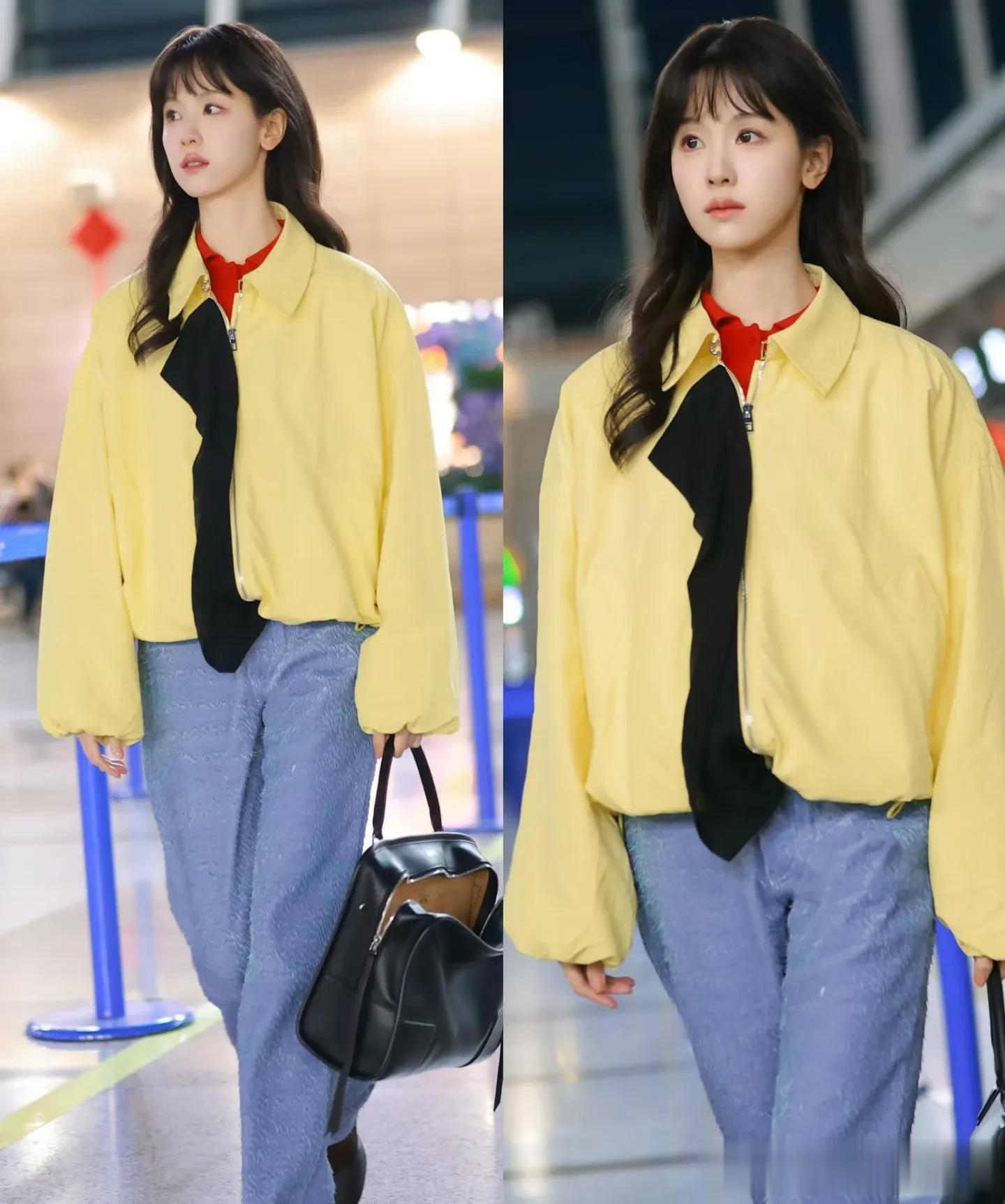 陈都灵巴黎时装周看秀,一头短发俏皮可爱,服装评价却是两极分化