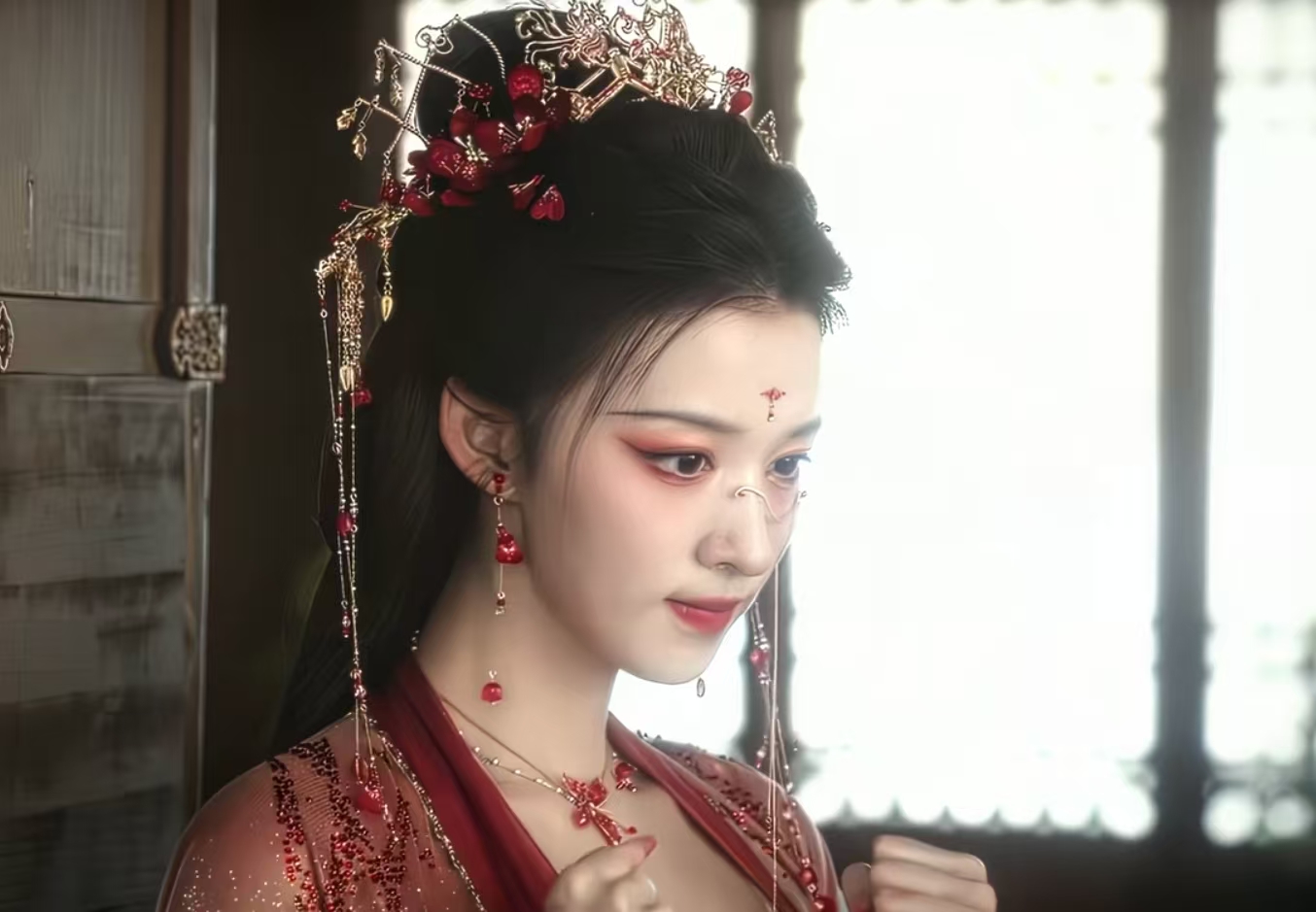 女演员长相多重要？把31岁白鹿和27岁王楚然放一起，差距一目了然