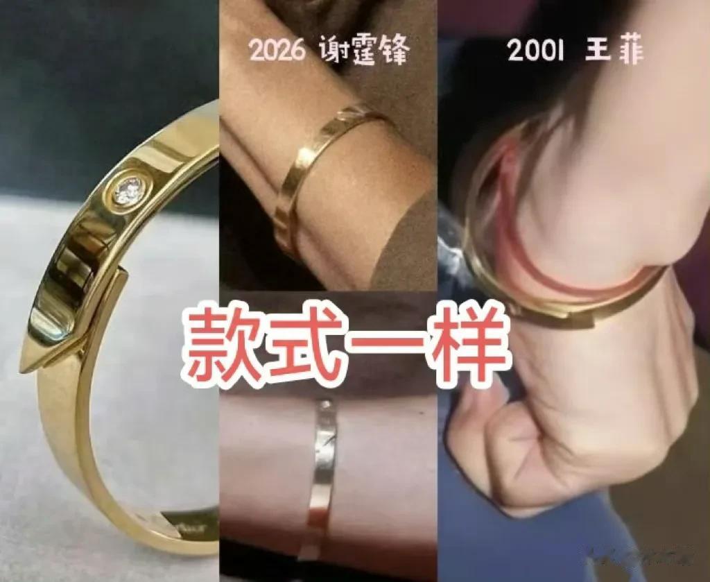 谢霆锋戴26年前定情手镯，张柏芝李亚鹏“被陪衬”？想说句公道话