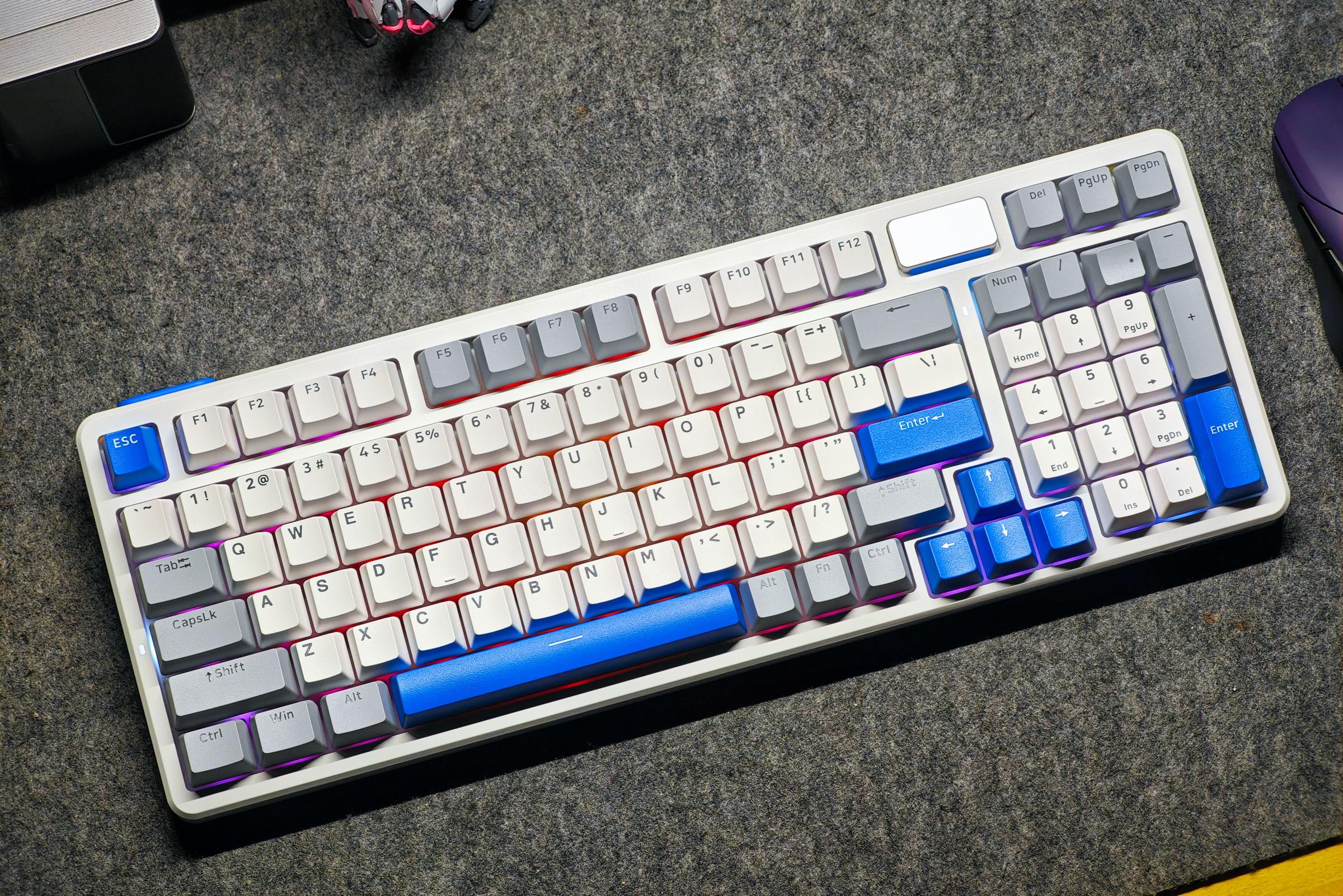 超能最强续航无线键鼠搭档：雷柏VT9 MAX +V700DIY-98长续航版真香