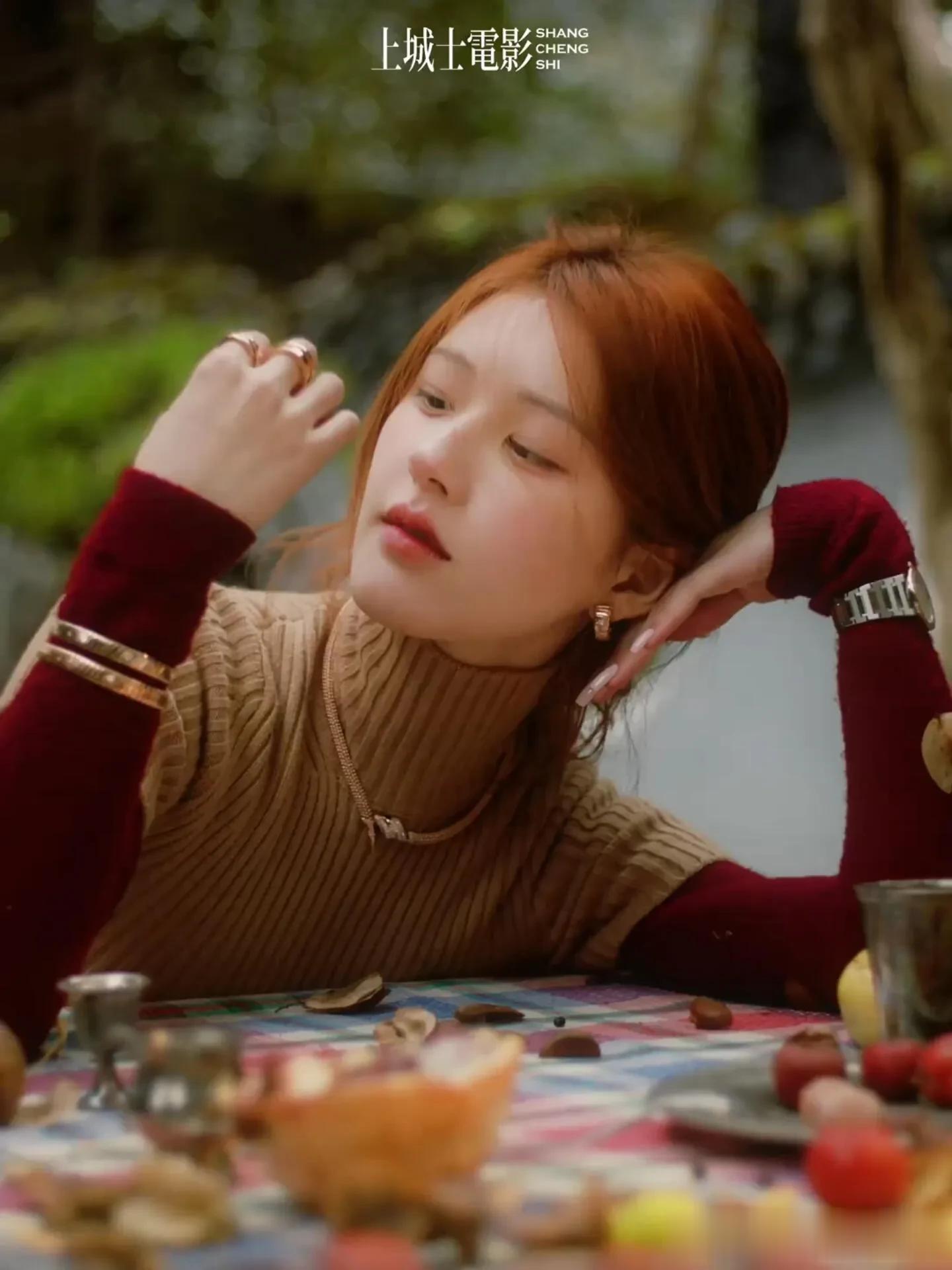 赵露思上城士电影氛围感穿搭——贰之型