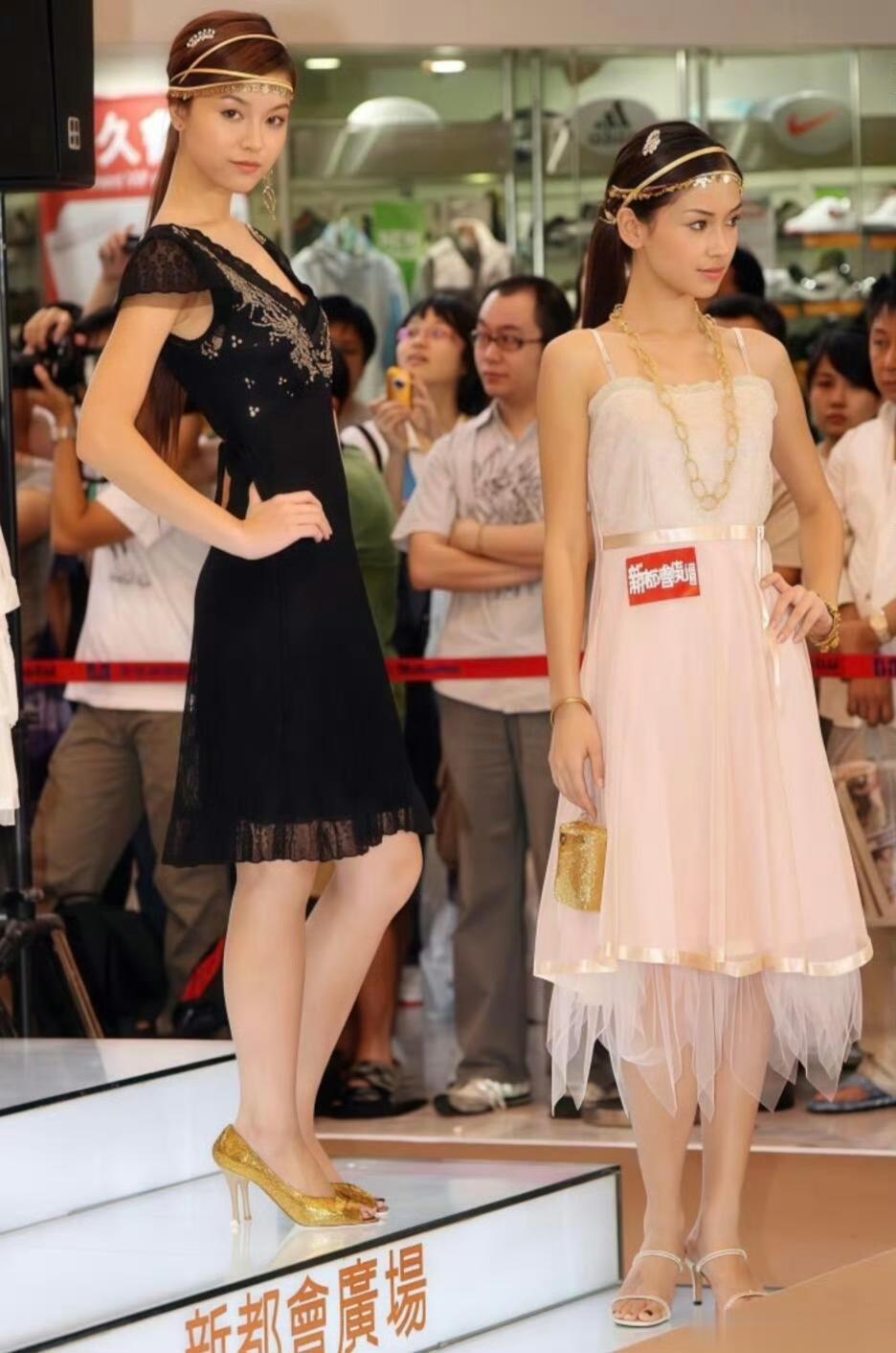 2006年，17岁的angelababy、文咏珊 ?