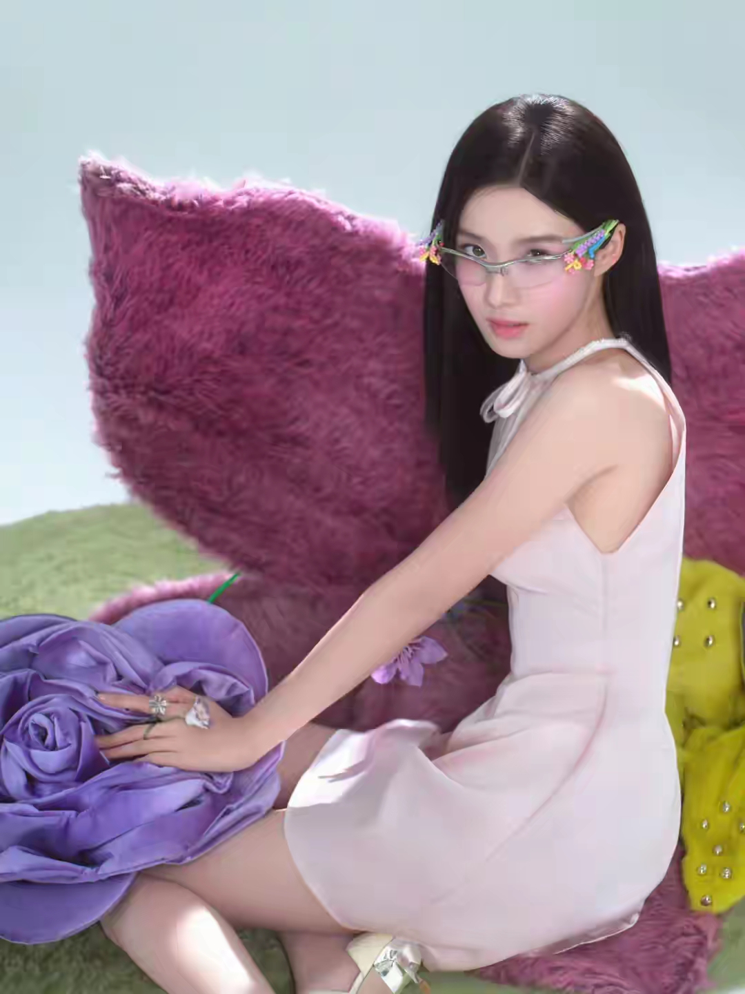 卢昱晓这造型还不赖哦