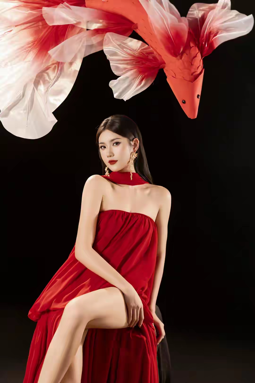 田径女神夏思凝，温柔似水的气质、清冷感十足