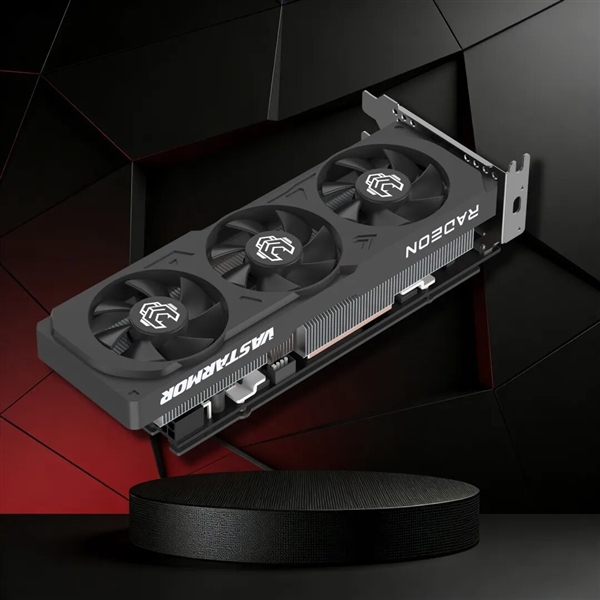 功耗大降16GB顯存不變！瀚鎧發(fā)布RX 9060 XT LP顯卡：雙槽半高