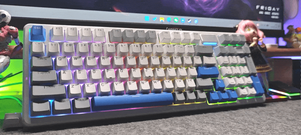 超能最强续航无线键鼠搭档：雷柏VT9 MAX +V700DIY-98长续航版真香