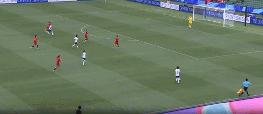 中国女足0-0中国台北进加时赛!第97分钟中柱 王霜染黄+下场停赛