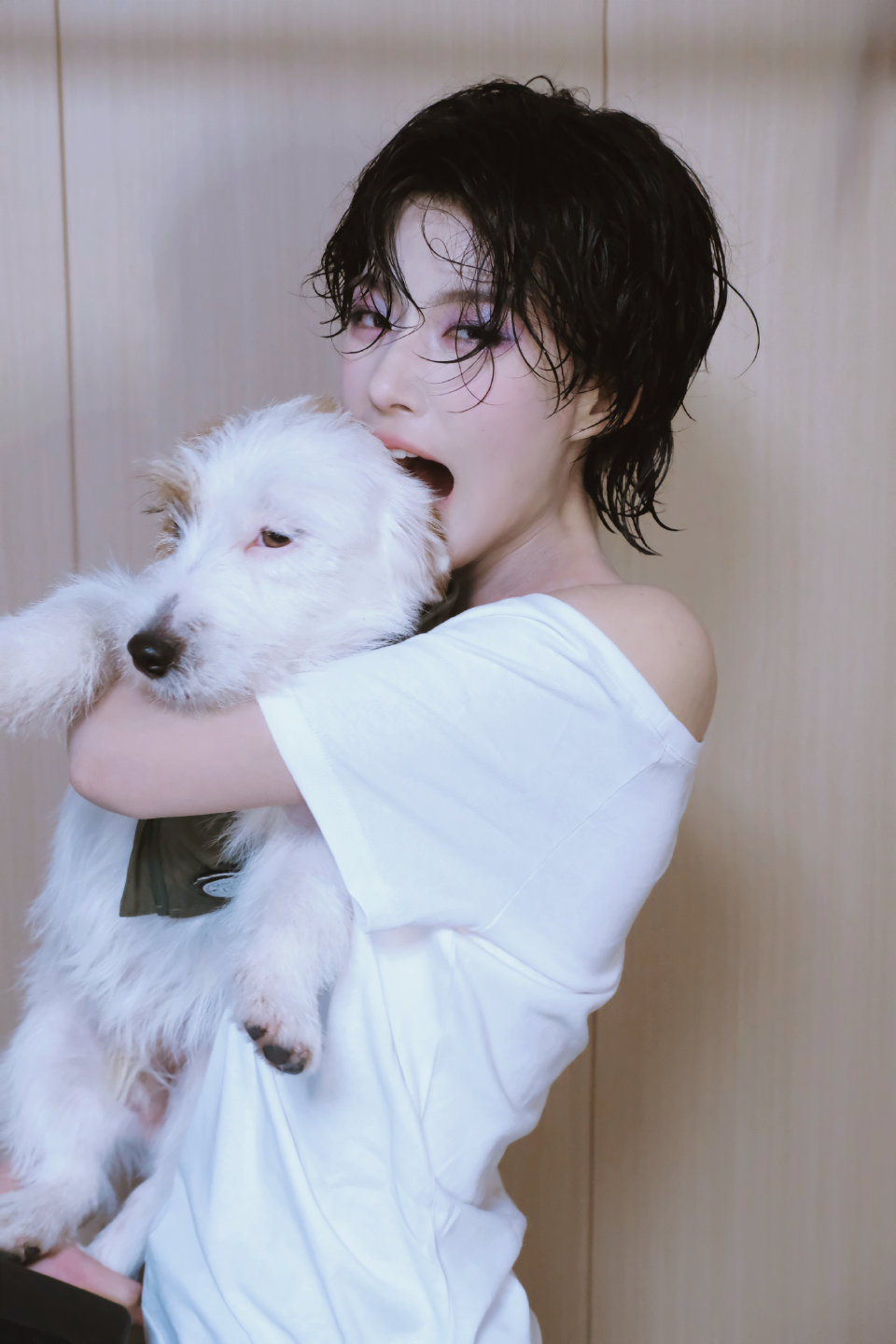 卢昱晓 最新短发造型 斩男又斩女 帅我一脸