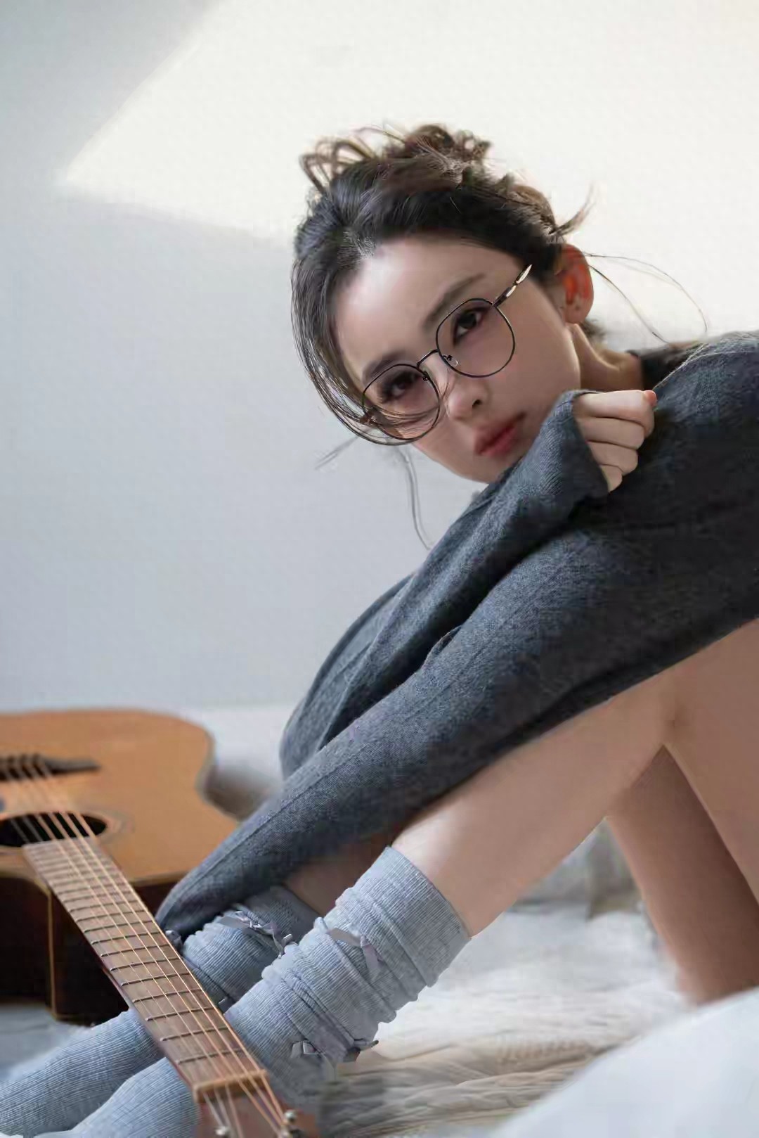 古力娜扎，居家氛围感写真，女友视角既视感