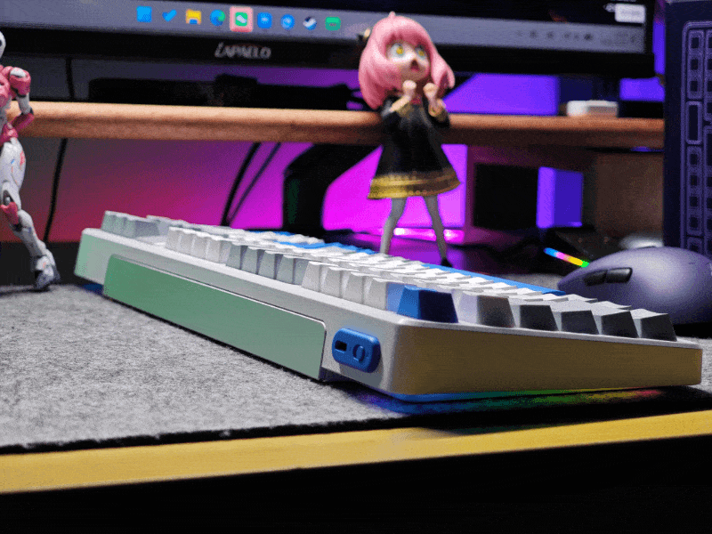 超能最强续航无线键鼠搭档：雷柏VT9 MAX +V700DIY-98长续航版真香