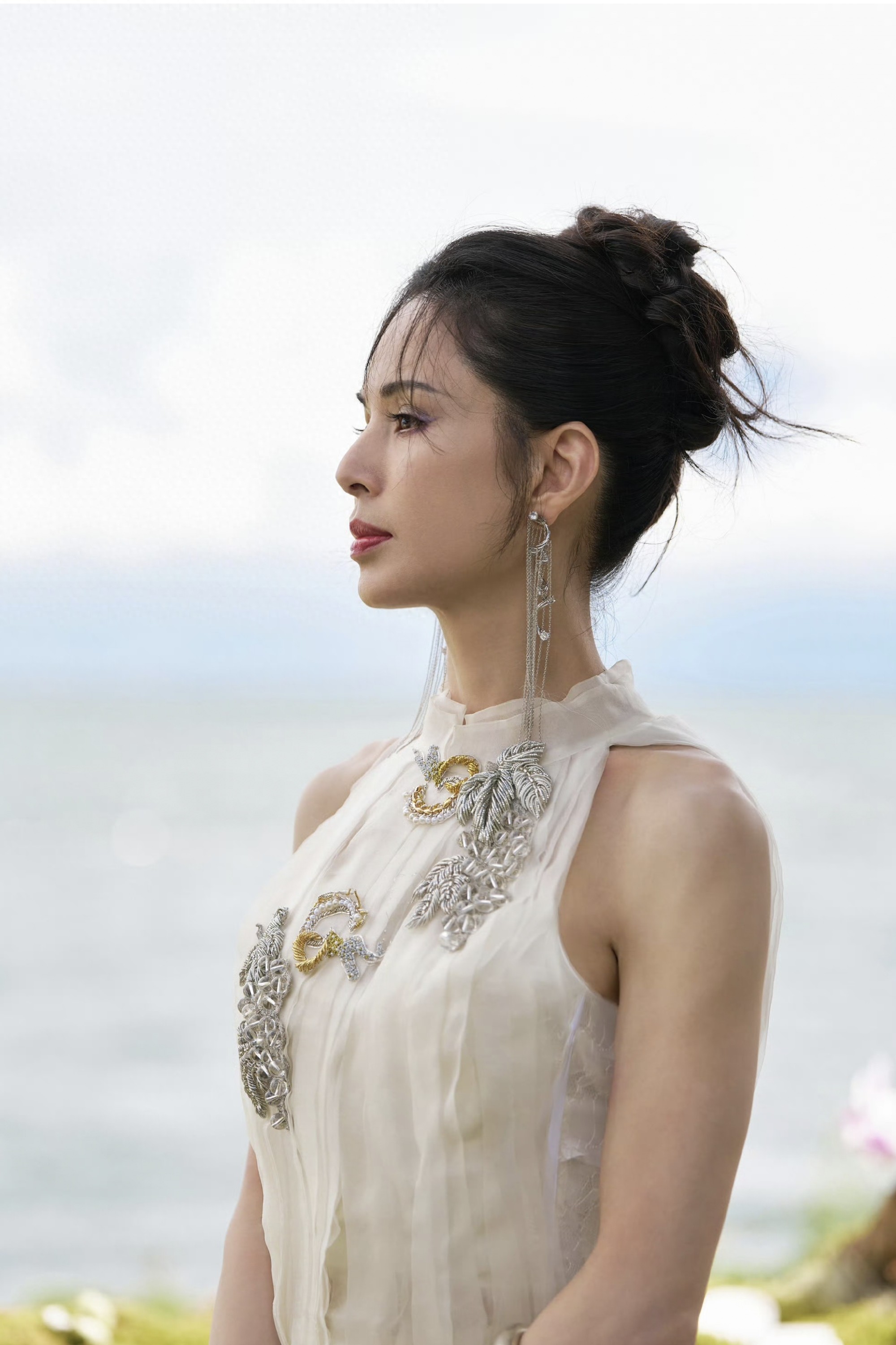 世界上最美姑姑李若彤，真的太美