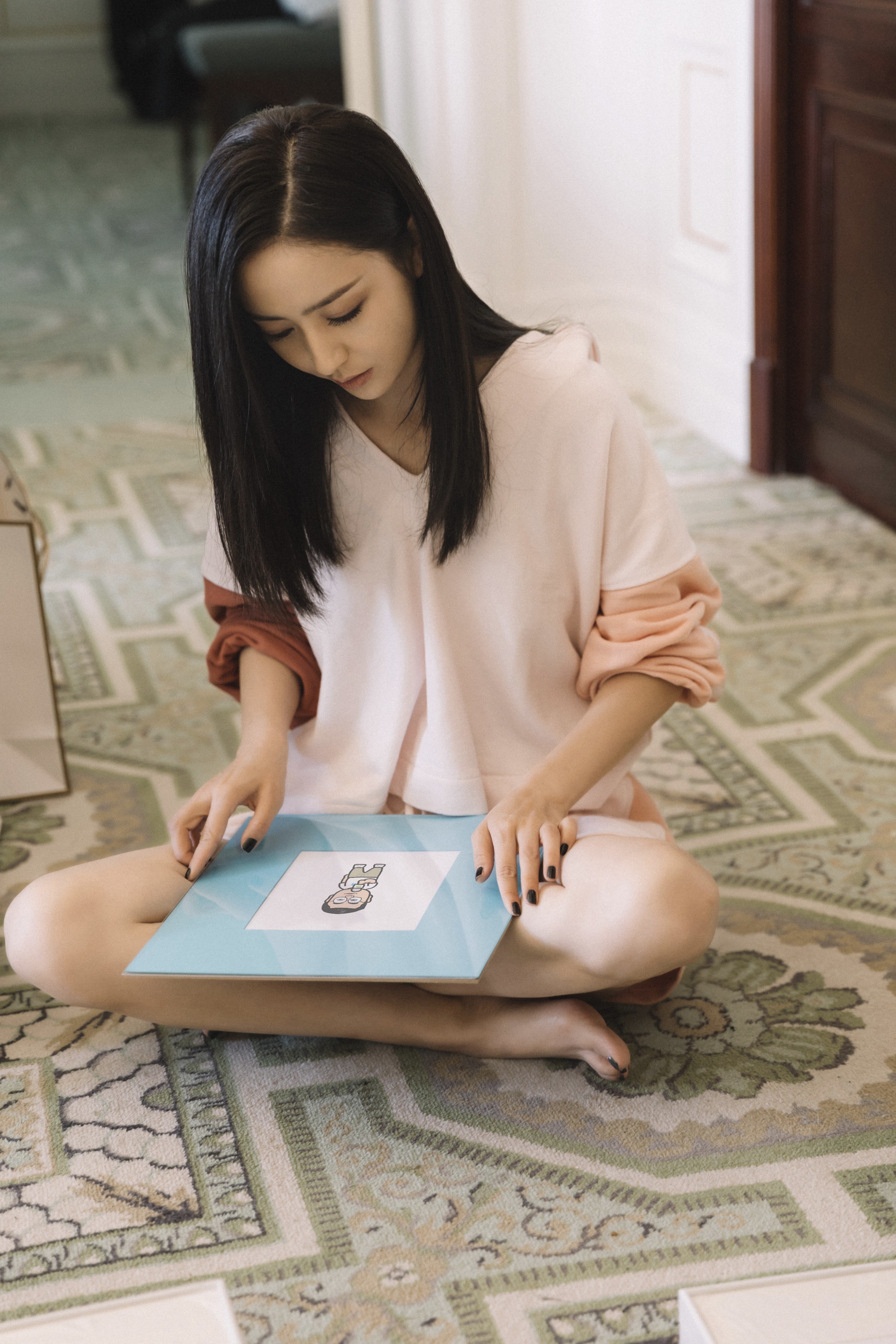 佟丽娅。看美女，心情好