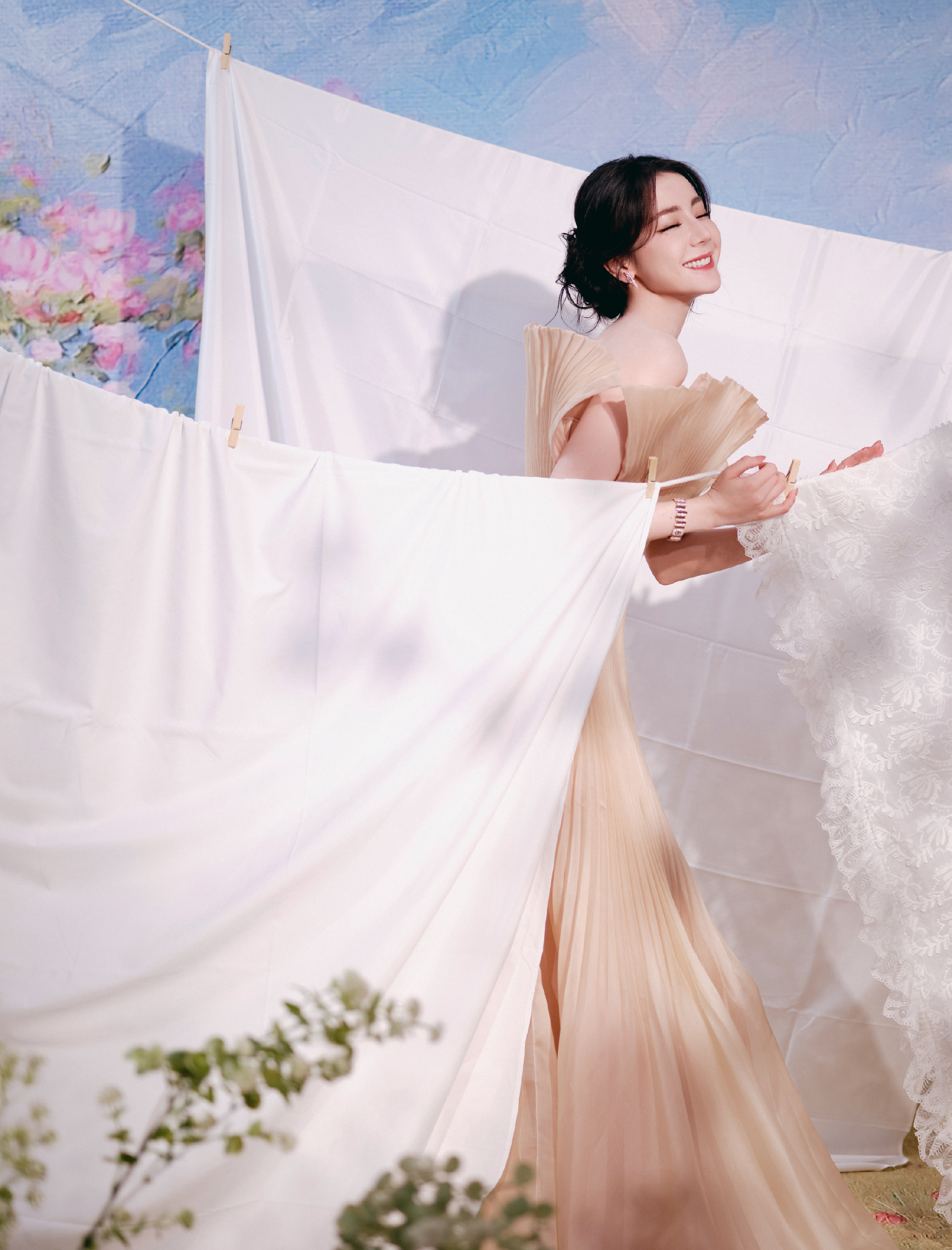 迪丽热巴 春日花仙子