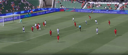 中国女足0-0中国台北进加时赛!第97分钟中柱 王霜染黄+下场停赛