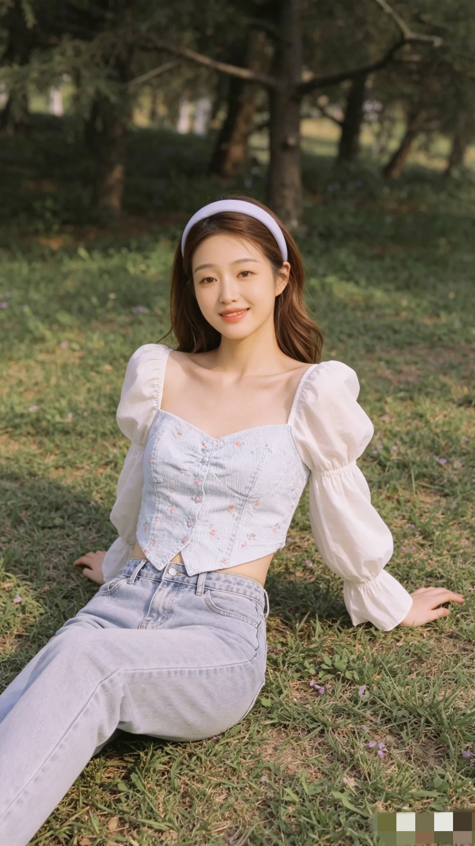 中国戏曲学院校花张琳苑，体态修长，外形甜美，仙气飘飘