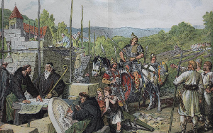 欧洲贵族用人头税激怒农民，引诱他们反抗，然后在城外一举屠杀。一本日记暴露资本家的