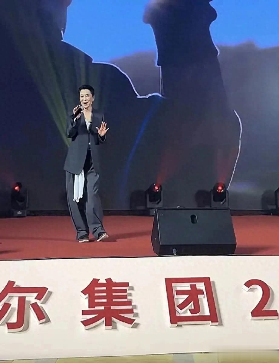 一级歌唱家沦落到接小商演,给某集团年会助兴,老总是她的小粉丝