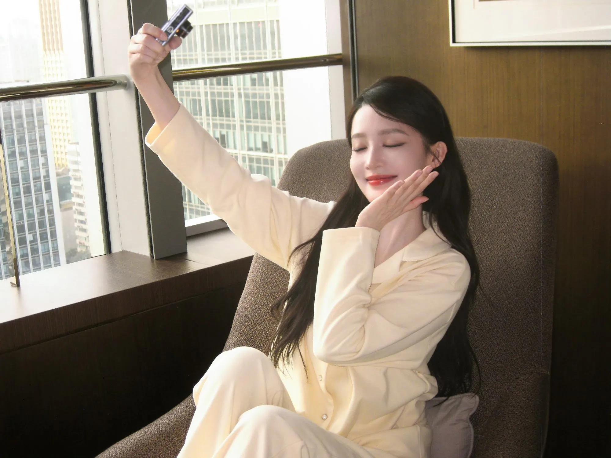 李沁睡衣写真美图