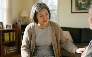 儿媳逼婆婆带娃月交4500元伙食费，婆婆不吵不闹离开后，儿媳崩溃了