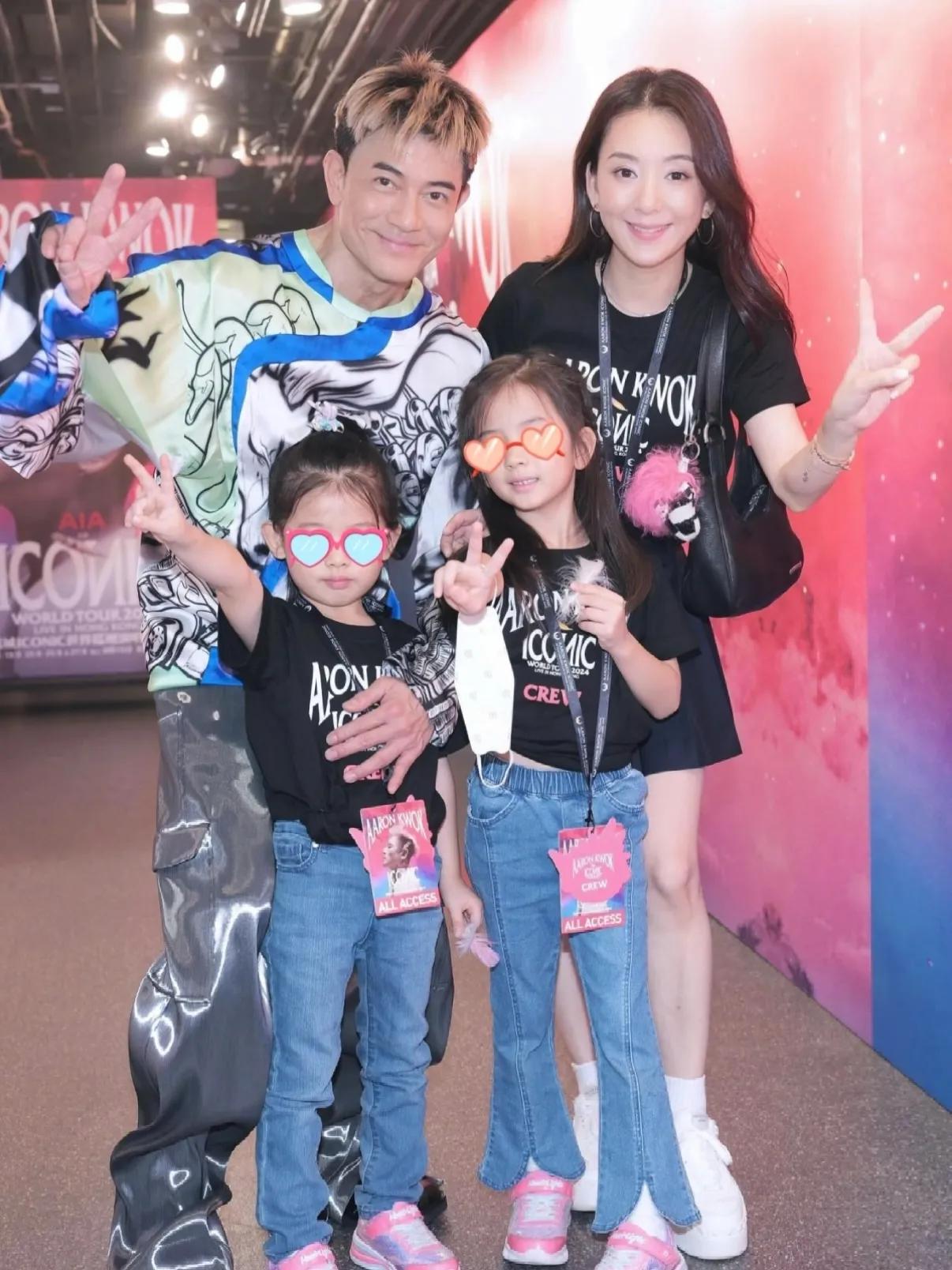 方媛晒大女儿跳女团舞,8岁郭咏希继承郭富城舞蹈天赋,有模有样