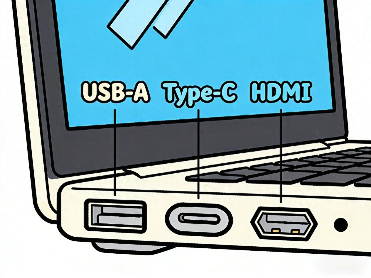 USB-A、Type-C、HDMI，筆記本常見接口解析，買對也別用錯