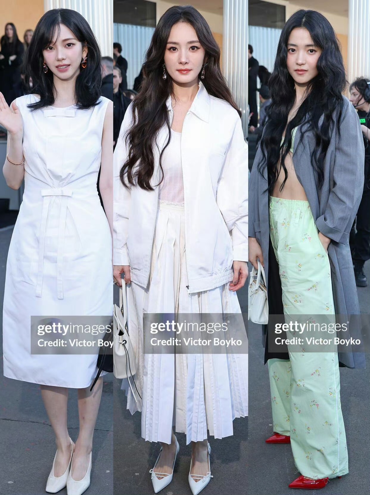 明艳的美貌成功给人留下了深刻的印象