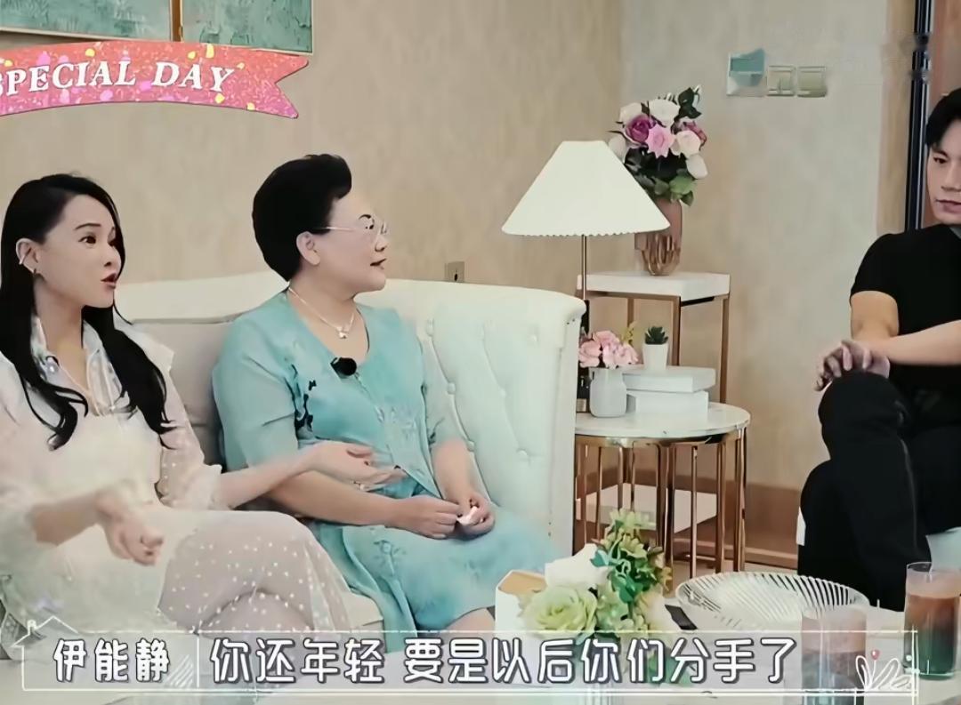 伊能静跟秦昊这段婚姻中，儿子恩利是定心丸，婆婆就是定海神针