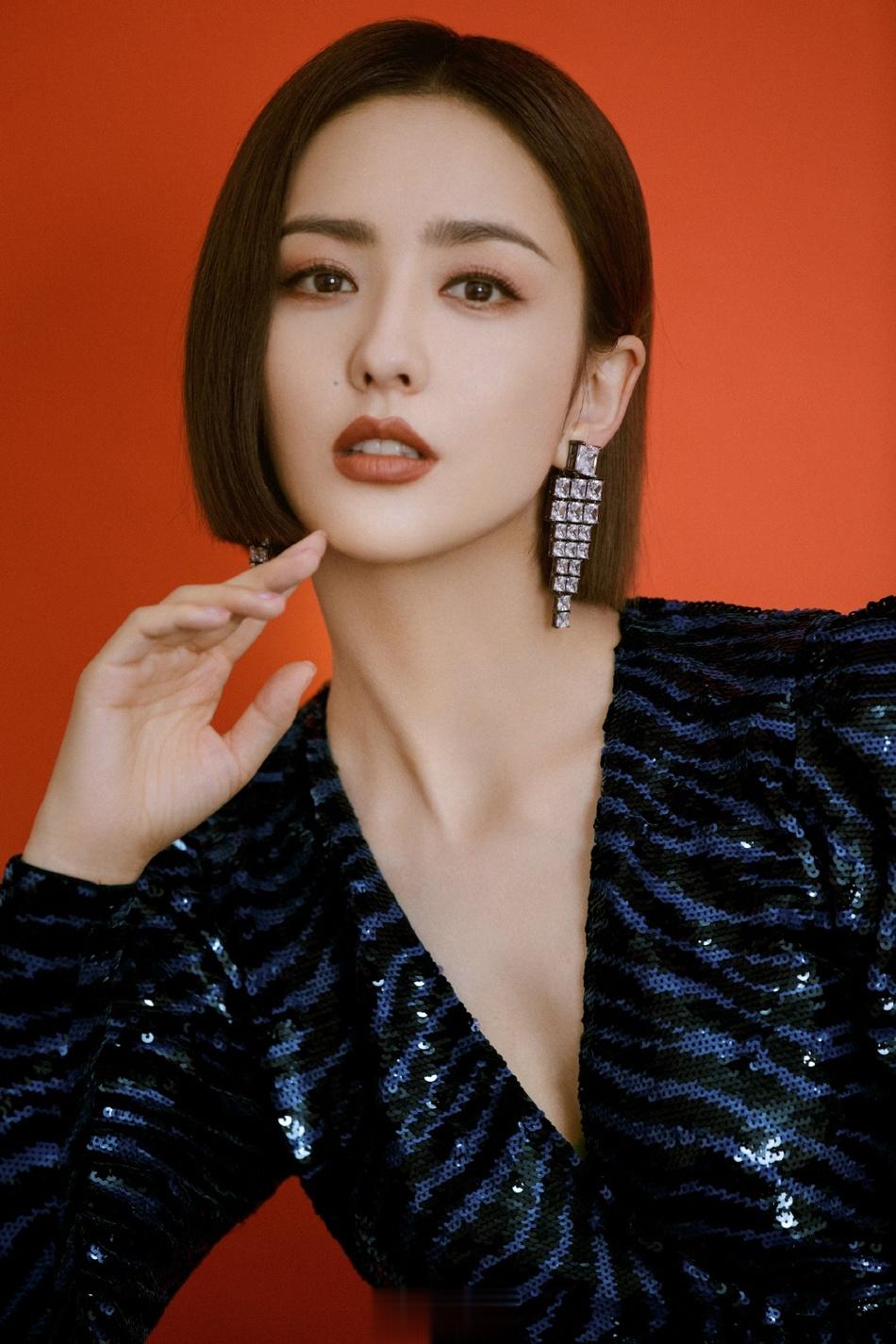 佟丽娅。看美女，心情好