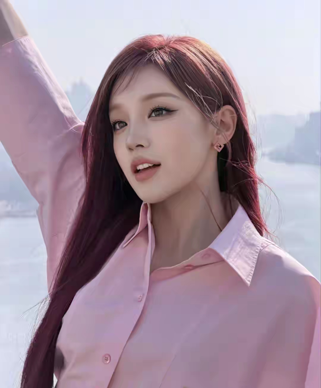 宋雨琦可爱小兔子，白皙温润，从头美到脚丫子