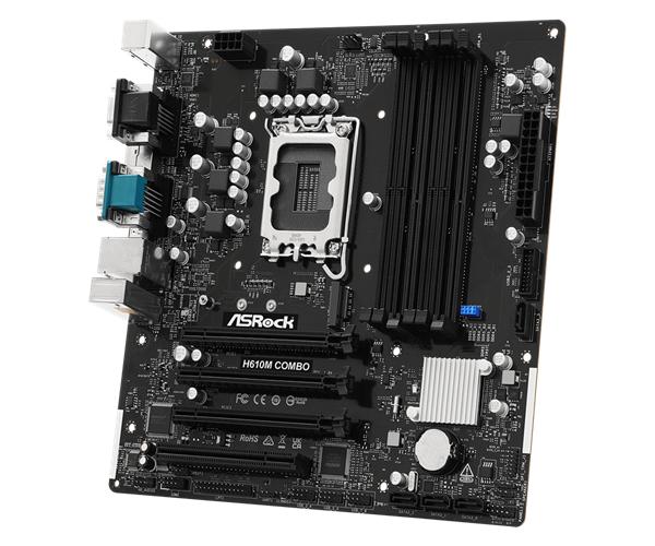 華擎發布縫合怪H610小主板：一條DDR4、兩條DDR5