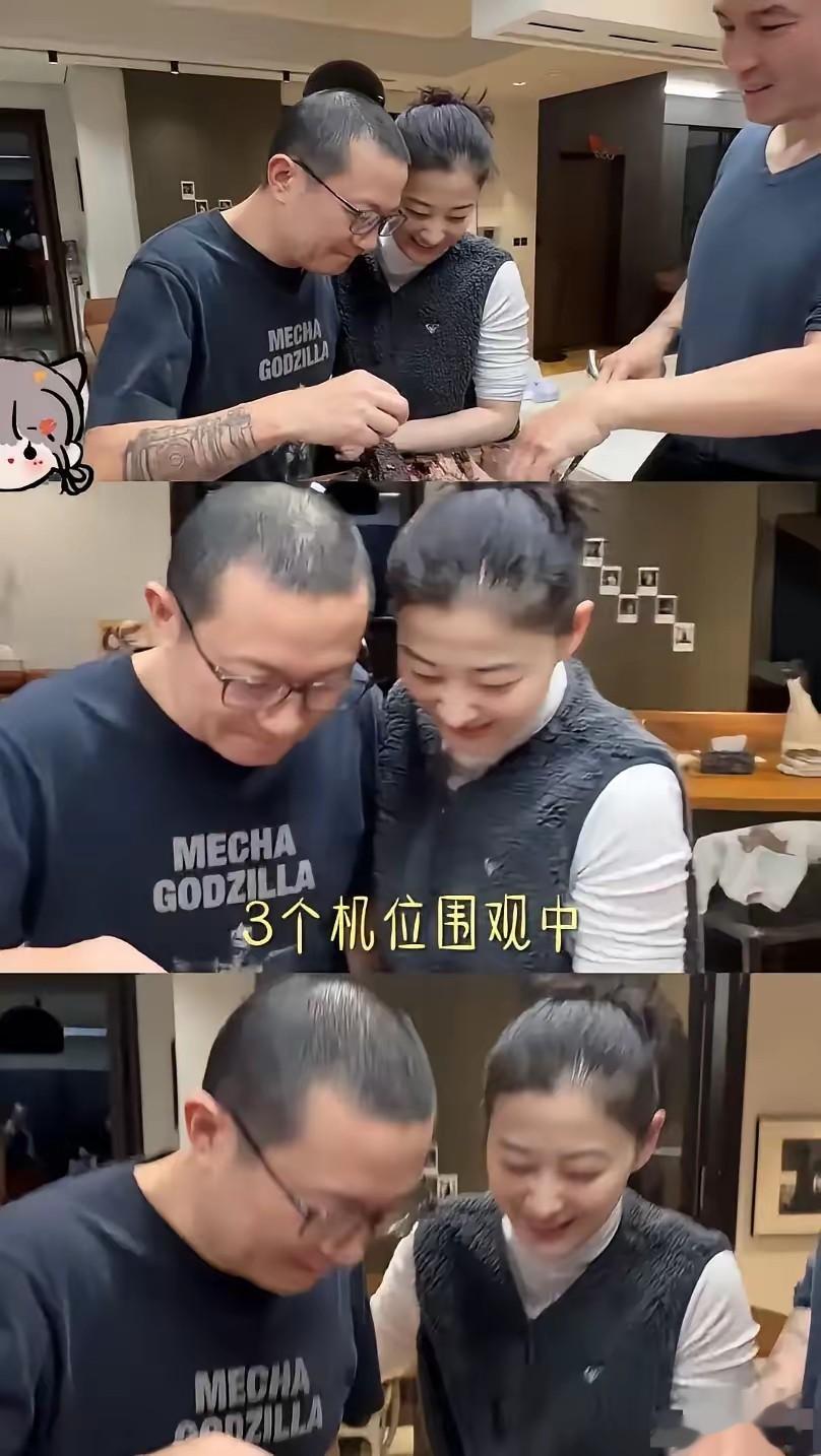 二婚的梅婷真幸福啊！别看老公纹着大花臂，生活里却格外贴心