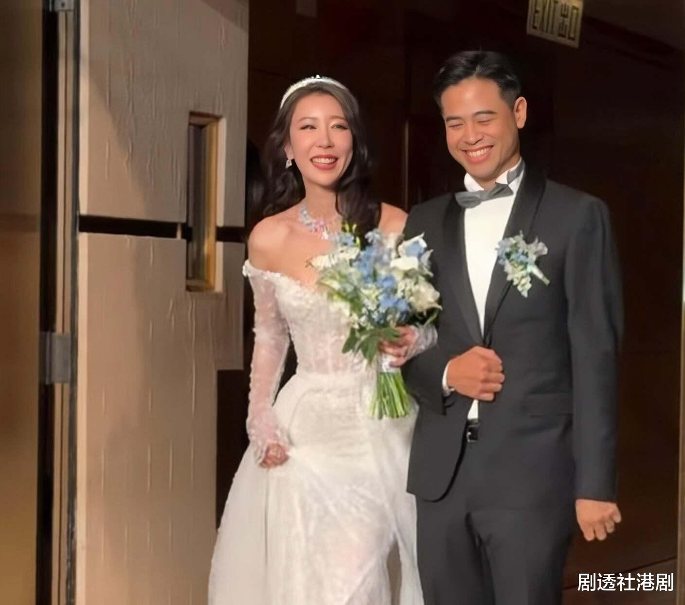 恭喜！TVB知名女星正式结婚，戴富贵金器出嫁，在五星级酒店办婚礼