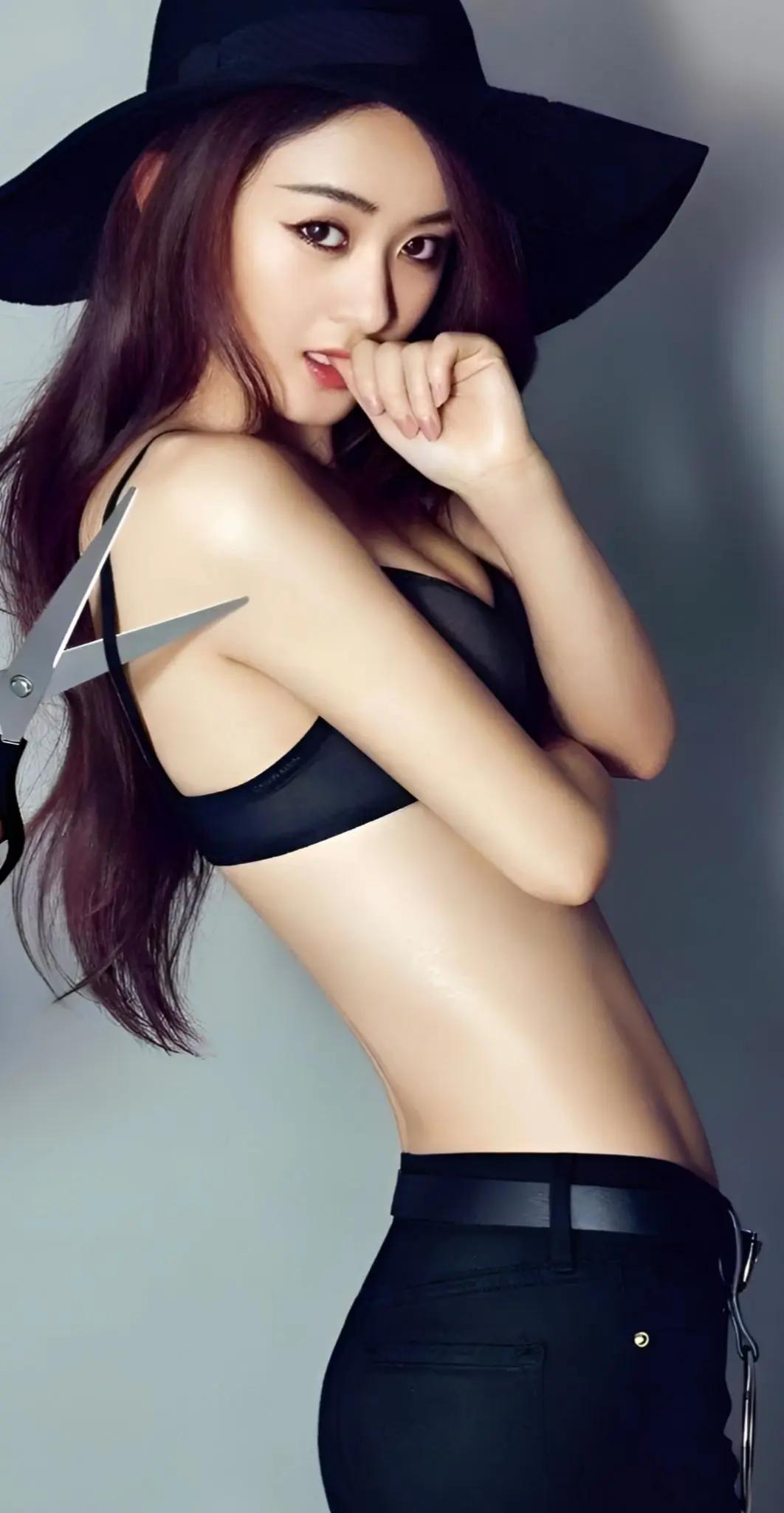 赵丽颖。看美女,心情好