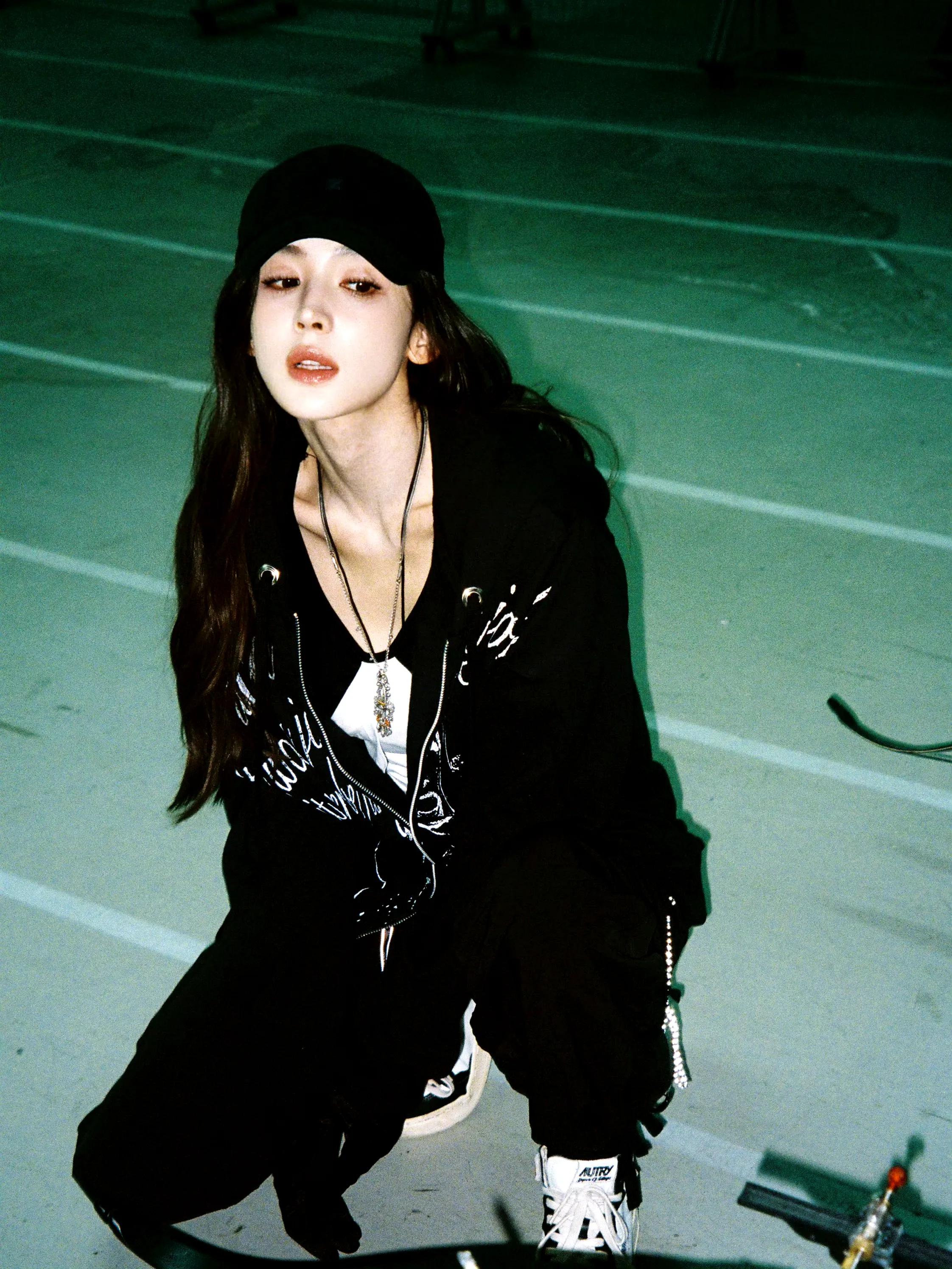 娜扎射箭美图,太飒了